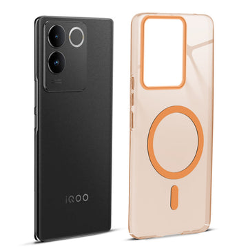 Anti-Yellow Scratch Resistant Case Support Magnetic Accessories Back Cover For iQOO Z7 Pro 5G