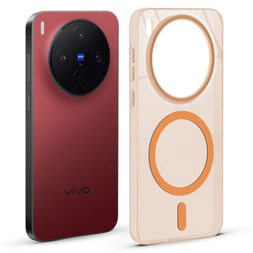 Anti-Yellow Scratch Resistant Case Support Wireless Charging Back Cover For Vivo X300 5G