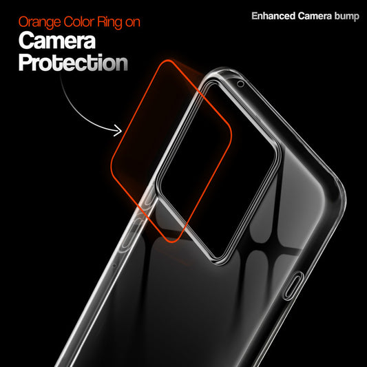 Crystal Clear Colorful Camera Ring Back Case for Motorola Moto Edge 60 Pro 5G