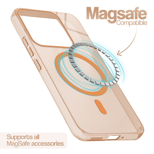 Anti-Yellow Scratch Resistant Case Support Wireless Charging Back Cover For Xiaomi 14 5G