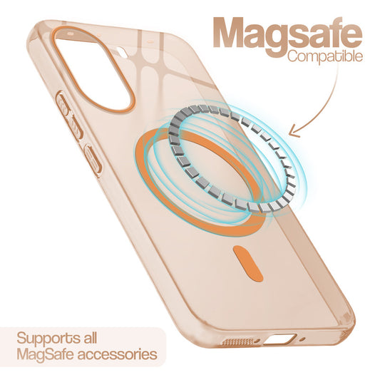Anti-Yellow Scratch Resistant Case Support Magnetic Accessories Back Cover For Poco X7 Pro 5G