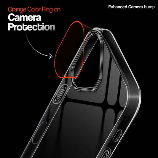Crystal Clear Colorful Camera Guard for Apple iPhone 17