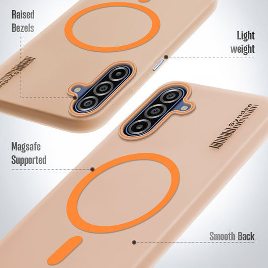 Colorful Frosted Matte Wireless Charging Support For Samsung M17 5G