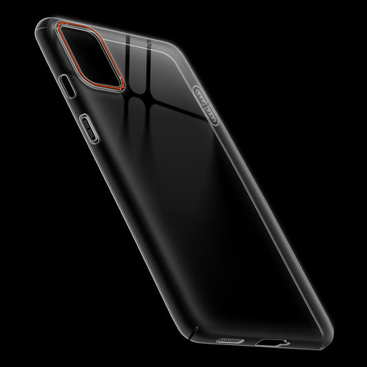 Crystal Clear Anti-Yellow Transparent Back Cover Case With Camera Ring Protection for OnePlus 9R