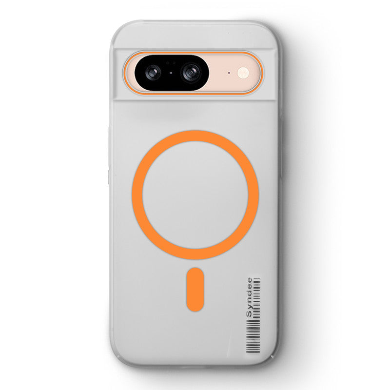 Frosted Sleek Matte Wireless Charging Support Back Cover Case for Google Pixel 8A With Raised Camera Protection