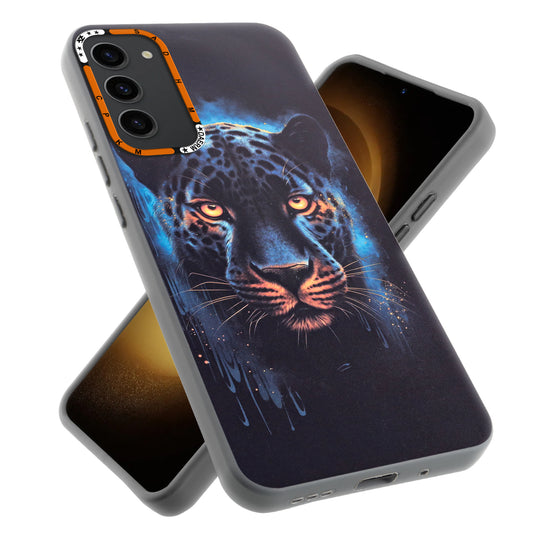 Dark Aesthetic Wild Animal Printed Back Cases For Samsung S23 5G