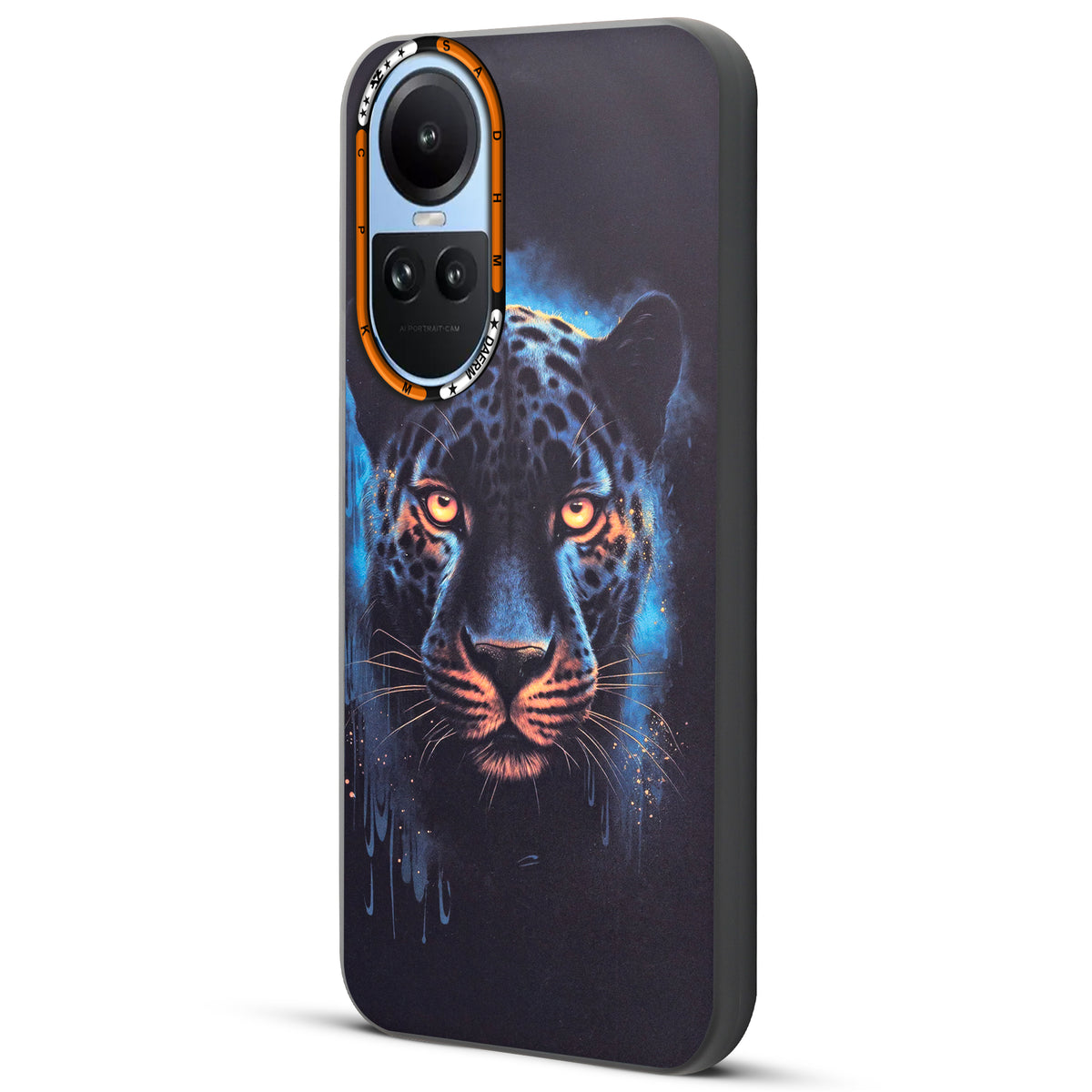 Dark Aesthetic Wild Animal Printed Back Cases For Oppo Reno 10 5G