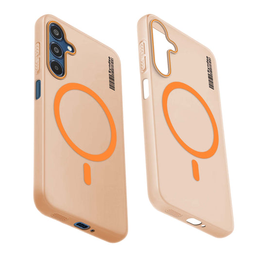 Colourful Frosted Matte With Raised Camera Protection Back Cover Case For Samsung M35 5G