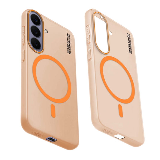 Colourful Frosted Matte Wireless Charging Support Back Cover Case for Samsung S26 5G With Raised Camera Protection