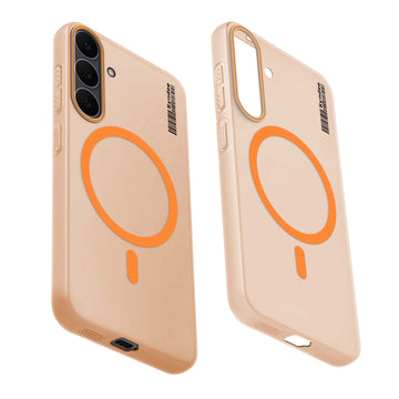 Colourful Frosted Matte Wireless Charging Support Back Cover Case for Samsung S25 FE 5G With Raised Camera Protection