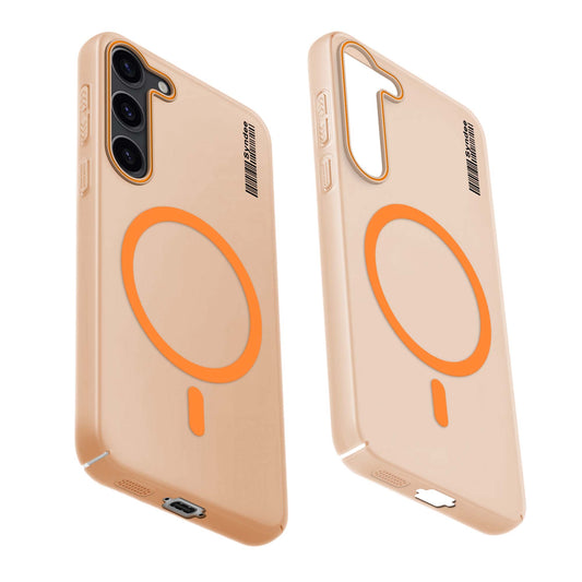 Colourful Frosted Matte Wireless Charging Support Back Cover Case for Samsung S23 Plus 5G With Raised Camera Protection
