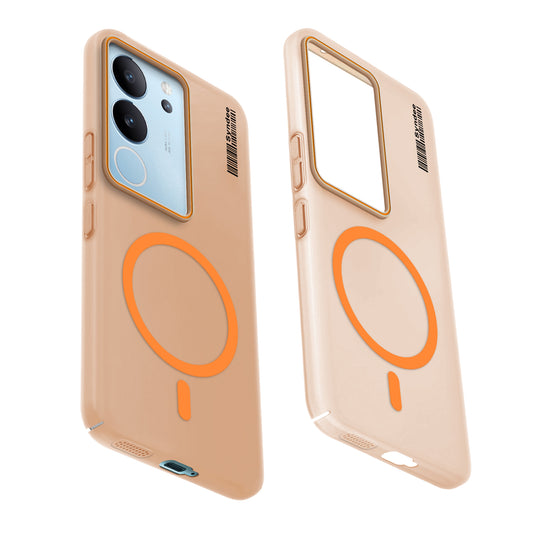 Colourful Frosted Matte With Raised Camera Protection Back Cover Case For Vivo V29 Pro 5G