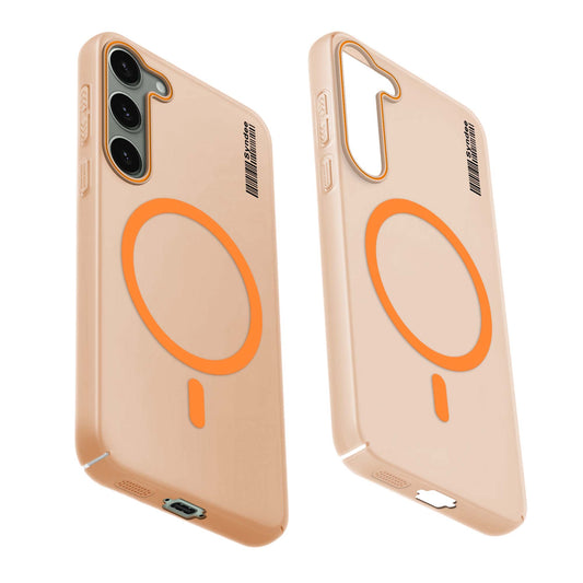 Colourful Frosted Matte Wireless Charging Support Back Cover Case for Samsung S23 5G With Raised Camera Protection