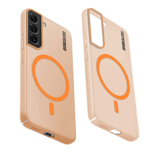 Colourful Frosted Matte Wireless Charging Support Back Cover Case for Samsung S22 5G With Raised Camera Protection