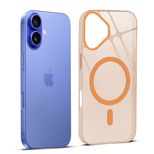 Anti-Yellow Scratch Resistant Case Support Wireless Charging Back Cover For Apple iPhone 17