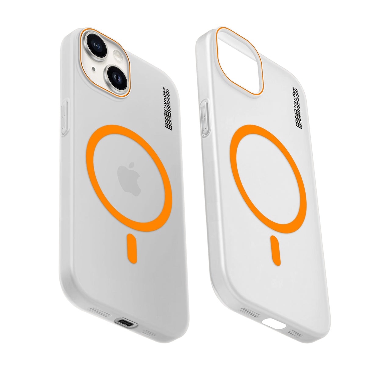 Frosted Sleek Matte Wireless Charging Support Back Cover Case For Apple iPhone 14 Plus With Raised Camera Protection