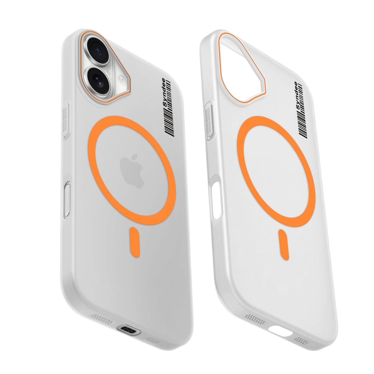 Frosted Sleek Matte Wireless Charging Support Back Cover Case For Apple iPhone 16 With Raised Camera Protection