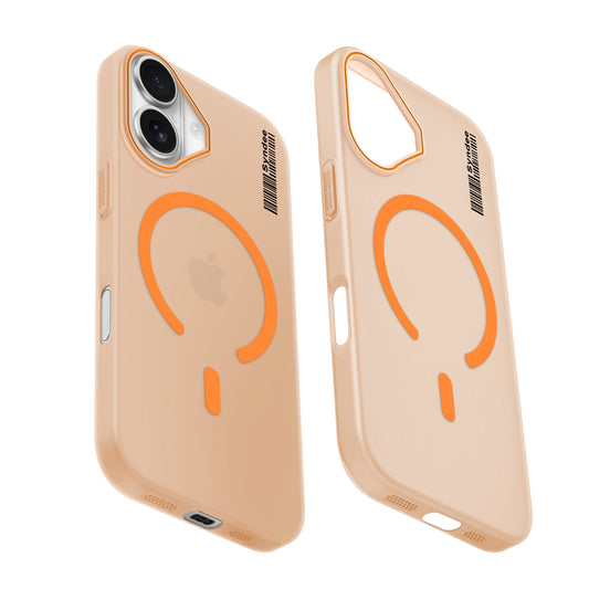 Colourful Frosted Matte Wireless Charging Support Back Cover Case for Apple iPhone 17 With Raised Camera Protection