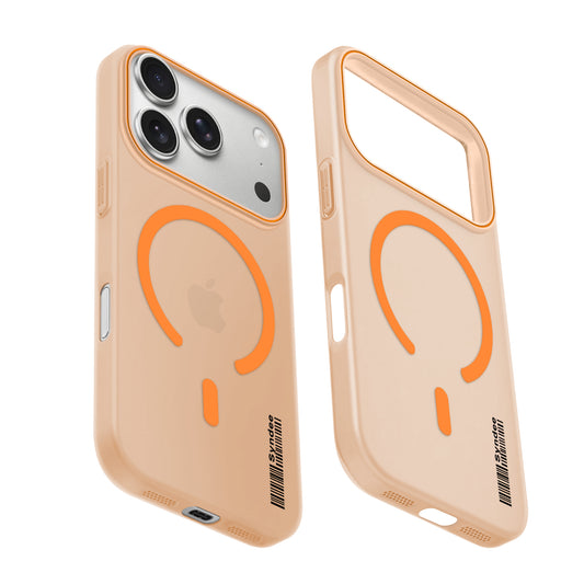 Colourful Frosted Matte Wireless Charging Support Back Cover Case for Apple iPhone 17 Pro With Raised Camera Protection