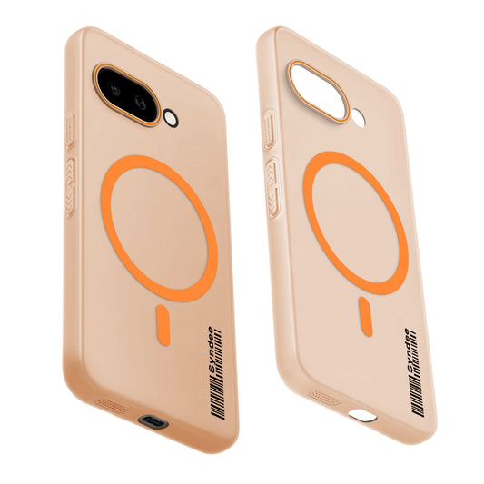Colourful Frosted Matte Wireless Charging Support Back Cover Case for Google Pixel 9A 5G With Raised Camera Protection