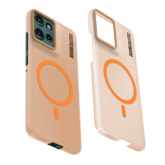 Colorful Frosted Matte Wireless Charging Support For Motorola Moto Edge 50 5G