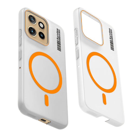 Frosted Sleek Matte Wireless Charging Support Back Cover Case for Motorola Edge 50 Neo 5G With Raised Camera Protection