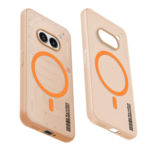 Colourful Frosted Matte Wireless Charging Support Back Cover Case for Nothing Phone 2A With Raised Camera Protection