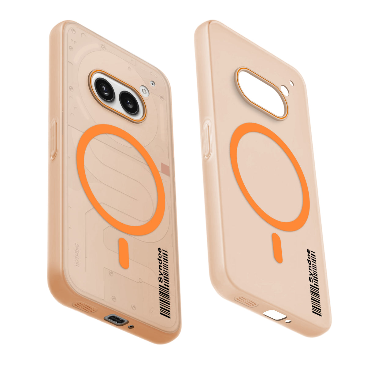 Colourful Frosted Matte With Raised Camera Protection Back Cover Case For Nothing Phone 2A Plus