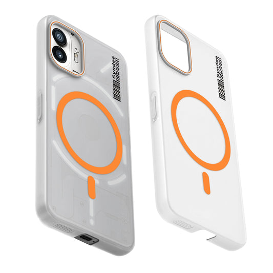 Frosted Sleek Matte Wireless Charging Support Back Cover Case for Nothing Phone 2 With Raised Camera Protection