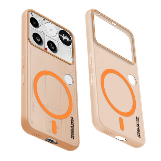 Colourful Frosted Matte Wireless Charging Support Back Cover Case for Nothing Phone 3 With Raised Camera Protection