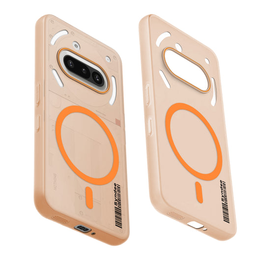 Colourful Frosted Matte With Raised Camera Protection Back Cover Case For Nothing Phone 3A 5G