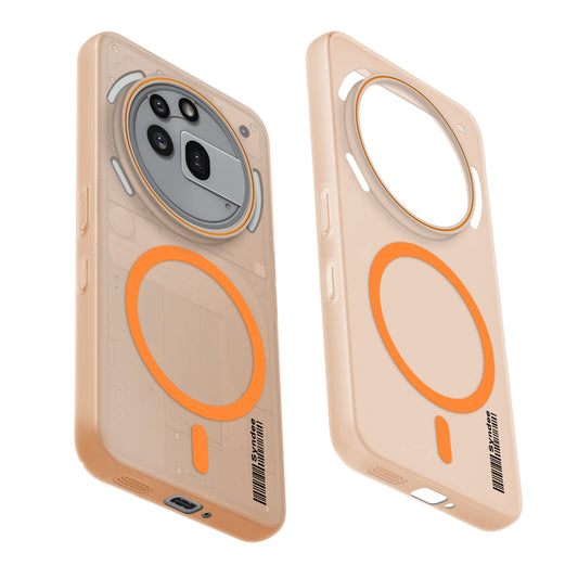 Colourful Frosted Matte With Raised Camera Protection Back Cover Case For Nothing Phone 3A Pro 5G