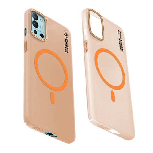 Colourful Frosted Matte With Raised Camera Protection Back Cover Case For OnePlus 9R