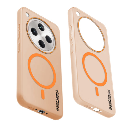 Colourful Frosted Matte Wireless Charging Support Back Cover Case for Oppo Find X8 5G With Raised Camera Protection