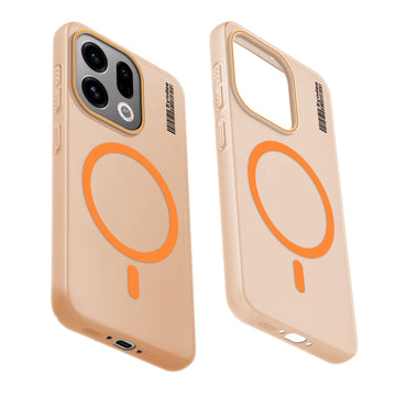 Colourful Frosted Matte Wireless Charging Support Back Cover Case for Oppo Find X9 5G With Raised Camera Protection