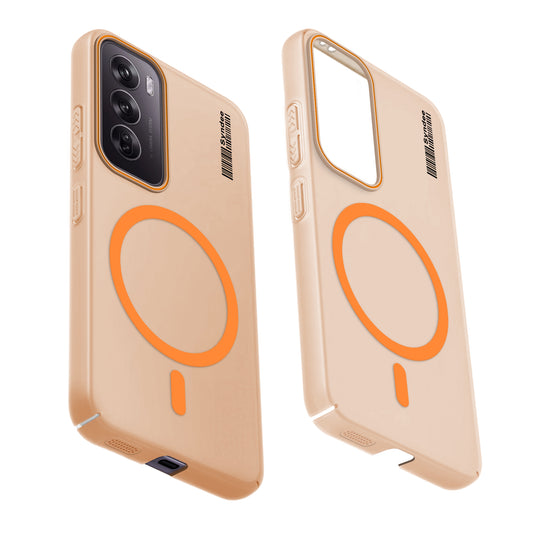 Colourful Frosted Matte With Raised Camera Protection Back Cover Case For Oppo Reno 12 Pro 5G