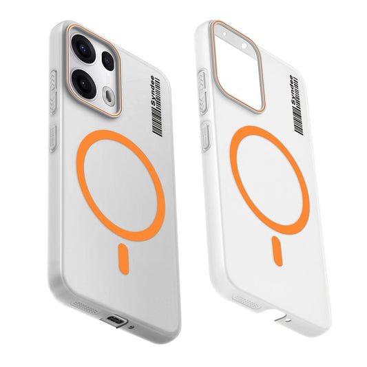 Frosted Sleek Matte Wireless Charging Support Back Cover Case for Oppo Reno 13 Pro 5G With Raised Camera Protection