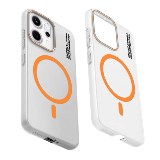 Frosted Sleek Matte Wireless Charging Support Back Cover Case for Oppo Reno 14 Pro 5G With Raised Camera Protection