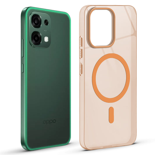 Anti-Yellow Scratch Resistant Case Support Magnetic Accessories Back Cover For Oppo F33 5G