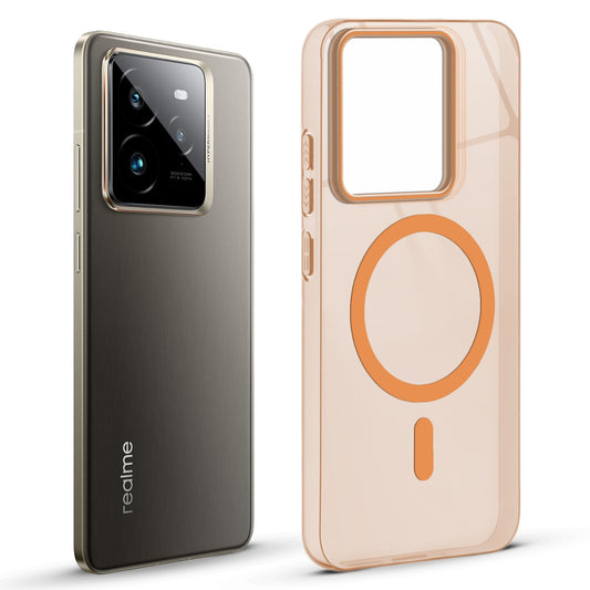 Anti-Yellow Scratch Resistant Case Support Magnetic Accessories Back Cover For Realme GT 7 Pro 5G