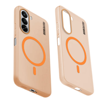 Colourful Frosted Matte With Raised Camera Protection Back Cover Case For Realme P4x 5G