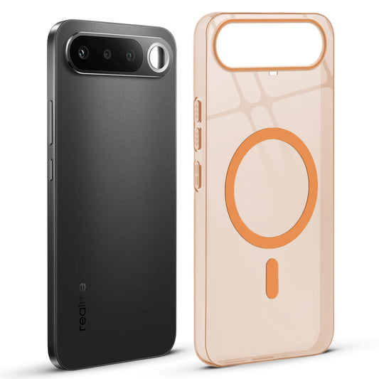 Anti-Yellow Scratch Resistant Case Support Magnetic Accessories Back Cover For Realme 16 5G