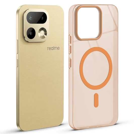 Anti-Yellow Scratch Resistant Case Support Magnetic Accessories Back Cover For Realme 16 Pro 5G