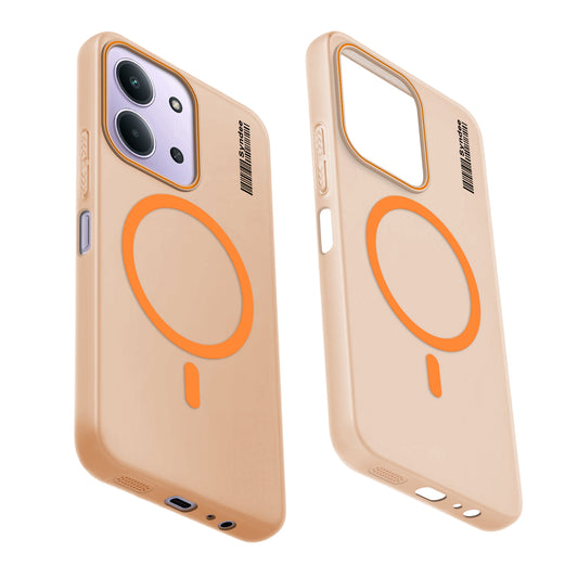 Colourful Frosted Matte With Raised Camera Protection Back Cover Case For Redmi 15C 5G
