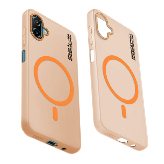 Colourful Frosted Matte With Raised Camera Protection Back Cover Case For Samsung M17e 5G