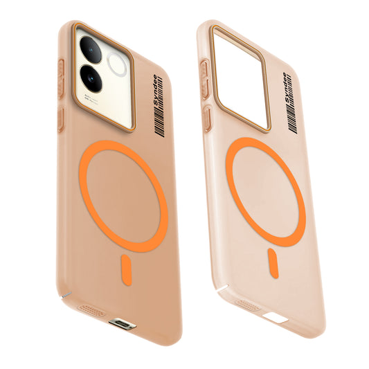 Colourful Frosted Matte With Raised Camera Protection Back Cover Case For Vivo T2 Pro 5G