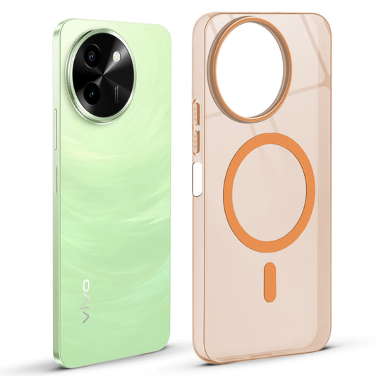 Anti-Yellow Scratch Resistant Case Support Magnetic Accessories Back Cover For Vivo T3x 5G