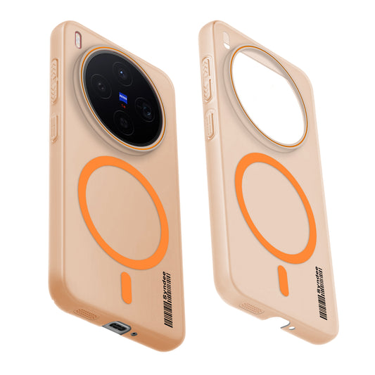 Colourful Frosted Matte With Raised Camera Protection Back Cover Case For Vivo X300 5G