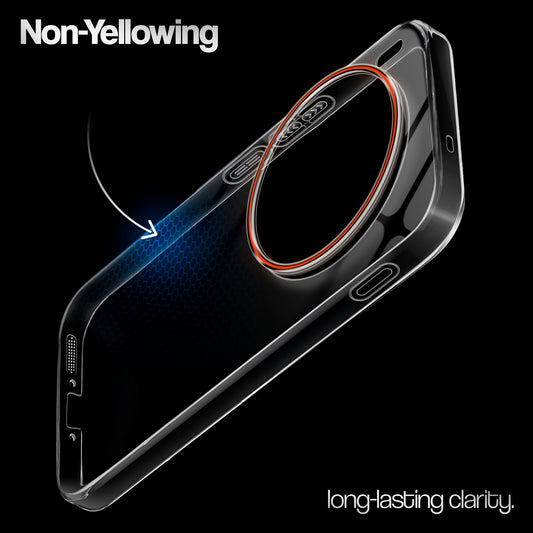Crystal Clear Colorful Camera Ring Back Case for Vivo X300 Pro 5G