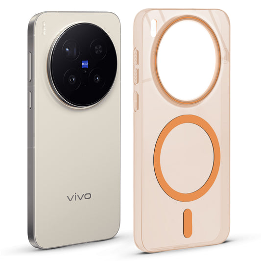 Anti-Yellow Scratch Resistant Case Support Wireless Charging Back Cover For Vivo X300 Pro 5G